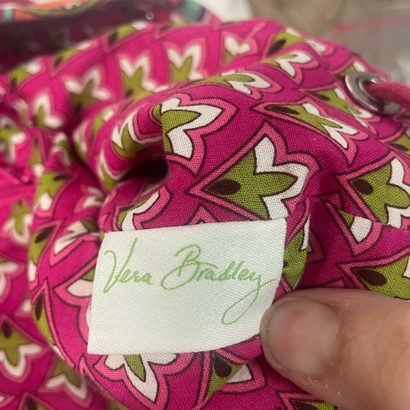 Vera Bradley Retired 2014 Pink Swirls Backpack - Picture 9 of 10